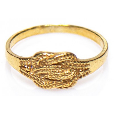 Gouden mattenklopper ring | Mattenklopper ring goud