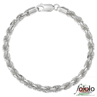 Rope chain zilver | Rope armband bestellen | Goedkope rope chain