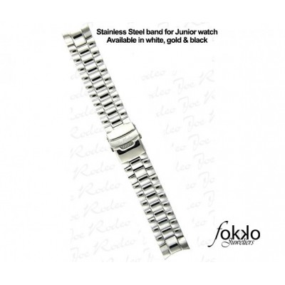 Joe Rodeo zilverkleurige Classic horlogeband