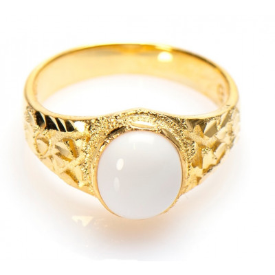 Gouden Surinaamse ring | Winti sieraden| Ampuku sieraden