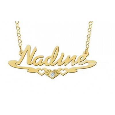 Gouden naam ketting | Gouden ketting | Gouden cadeau